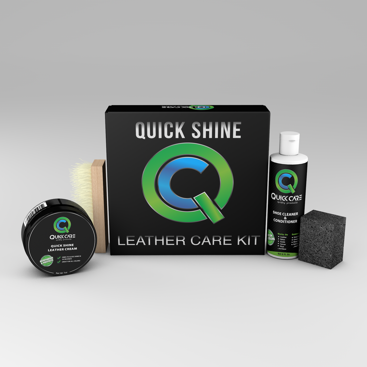 Quick Shine Leather Care Kit